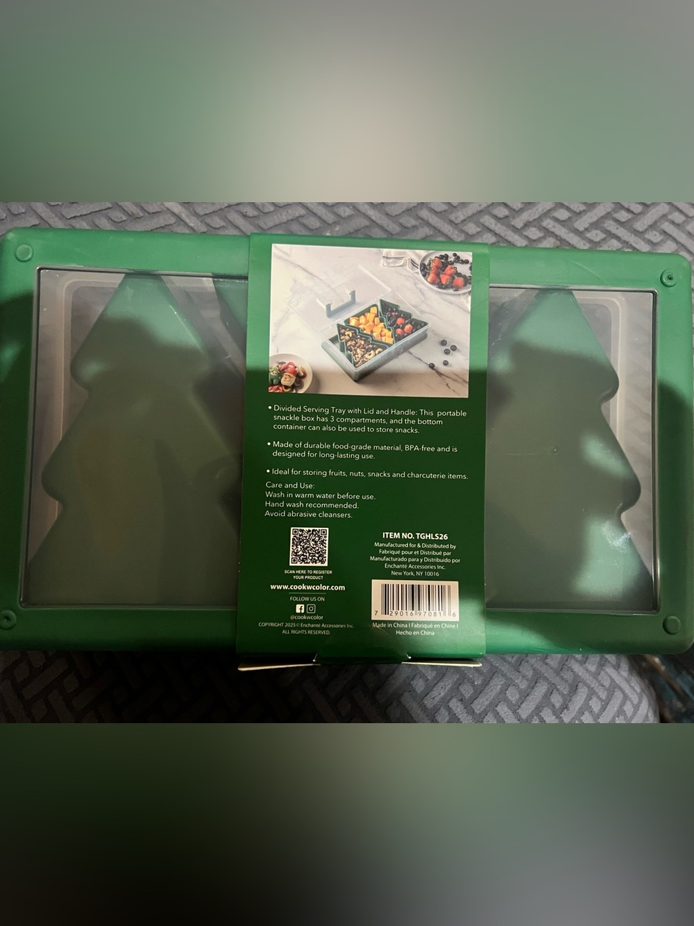 CWC Perfect On the Go Snack Box NWT - Picture 2 of 2
